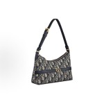 DIOR迪奥 30 Montaigne ⽔饺包 ⼿提包 单肩包 迷你 ⼥款 蓝⾊